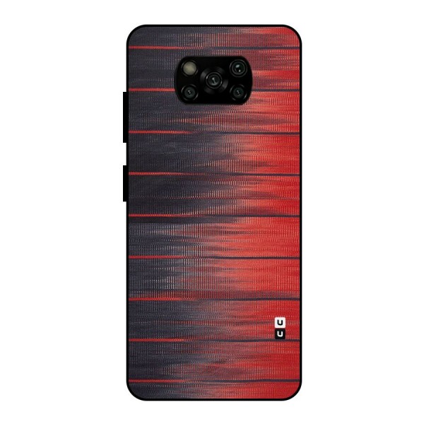 Fusion Shade Metal Back Case for Poco X3