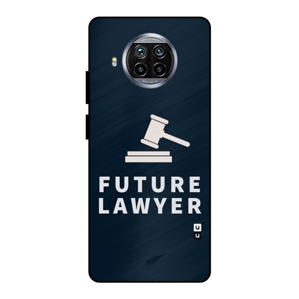 Future Lawyer Metal Back Case for Mi 10i