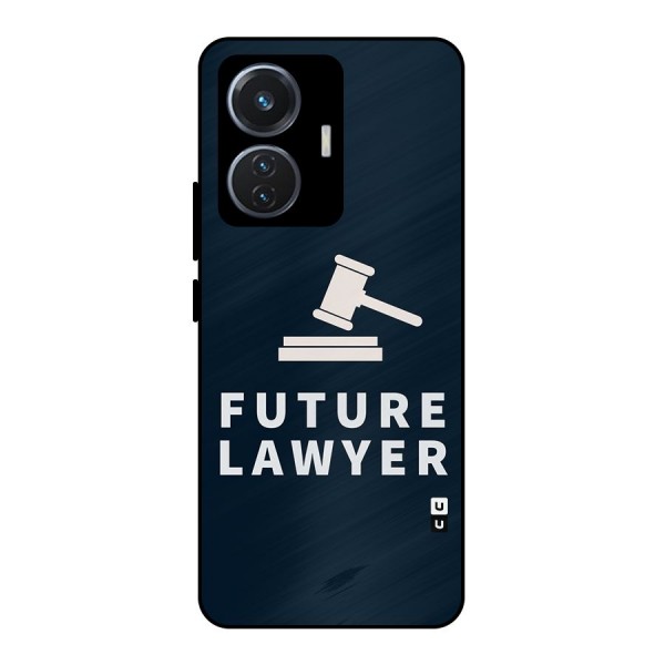 Future Lawyer Metal Back Case for iQOO Z6 44W