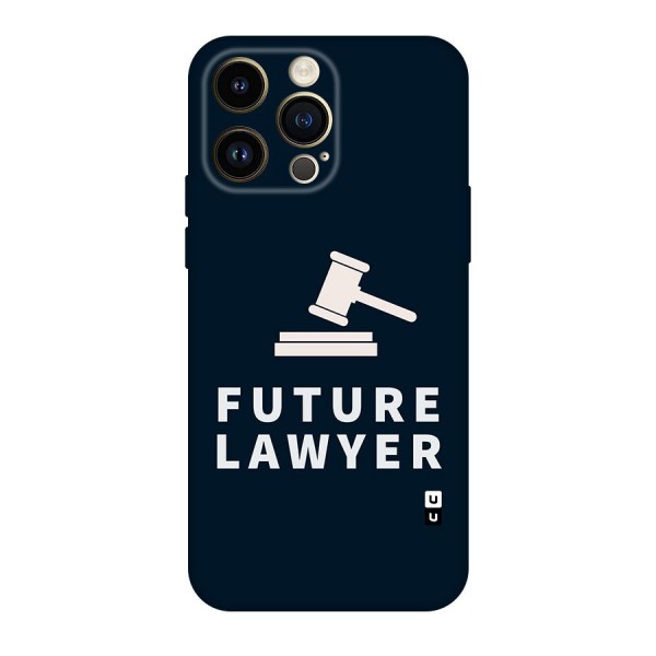Future Lawyer Original Polycarbonate Back Case for iPhone 14 Pro Max