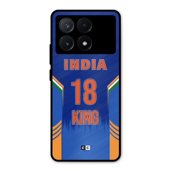 GOAT KING Metal Back Case for Poco X6 Pro