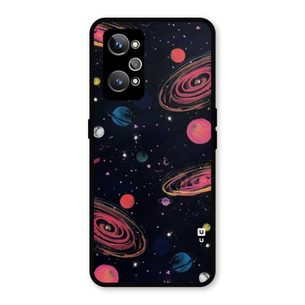 Galaxy Beauty Metal Back Case for Realme GT 2