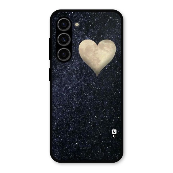 Galaxy Space Heart Metal Back Case for Galaxy S23