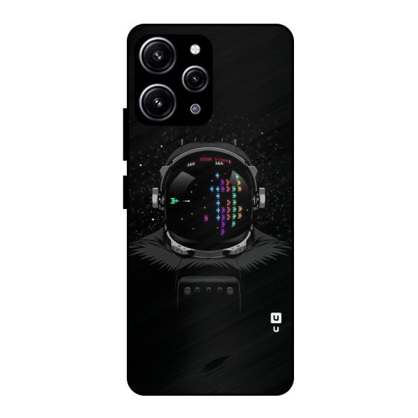 Gamer Head Glass Back Case for Redmi 12 4G