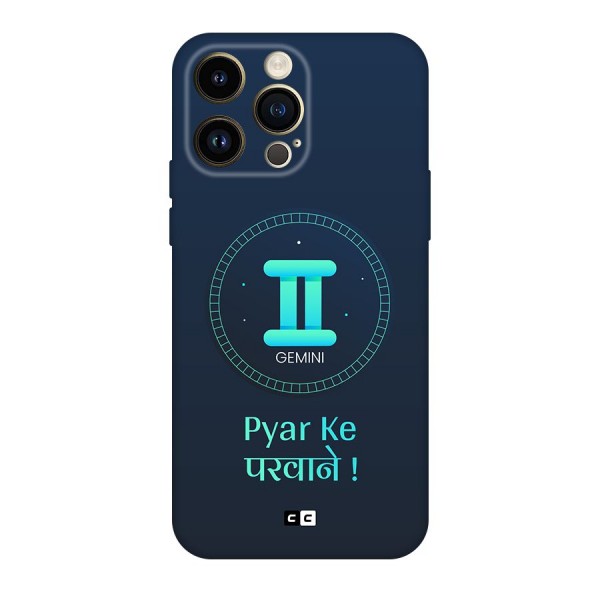 Gemini Love Original Polycarbonate Back Case for iPhone 14 Pro Max