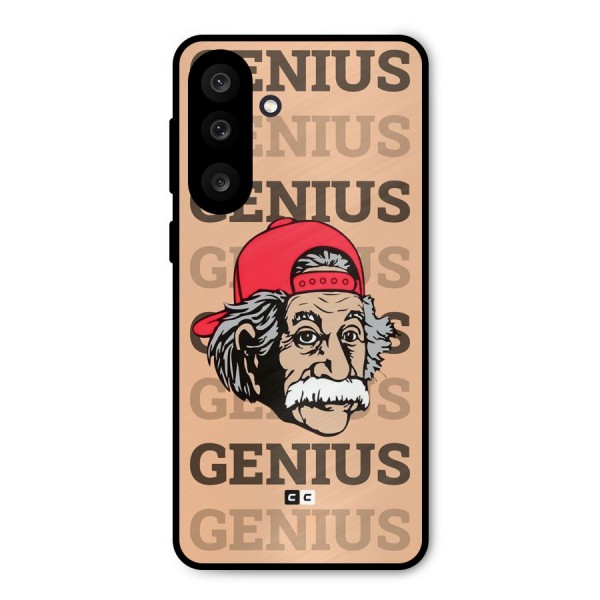 Genious Scientist Metal Back Case for Galaxy M56