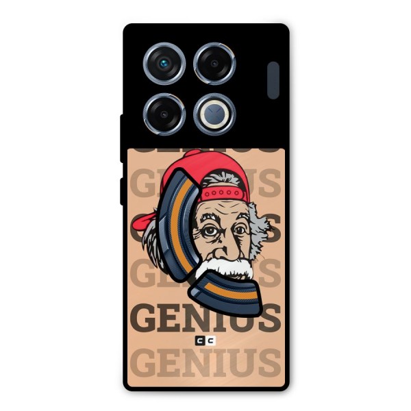 Genious Scientist Metal Back Case for Infinix GT 20 Pro