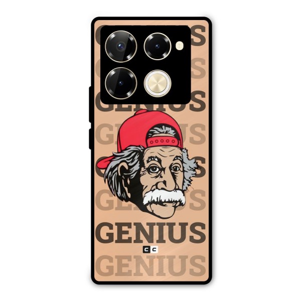 Genious Scientist Metal Back Case for Infinix Note 40 Pro Plus