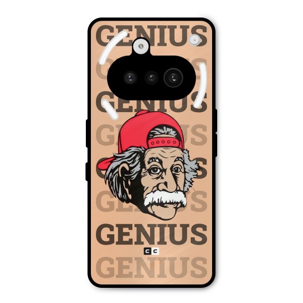 Genious Scientist Metal Back Case for Nothing Phone 3a