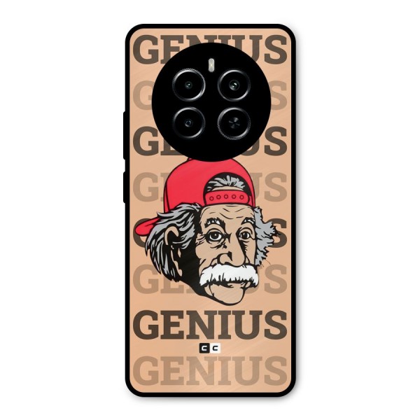 Genious Scientist Metal Back Case for Realme P1