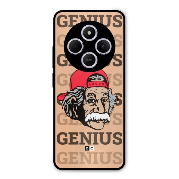 Genious Scientist Metal Back Case for Redmi A4