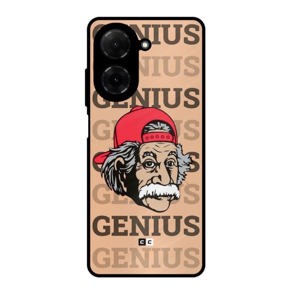 Genious Scientist Metal Back Case for Redmi A5 4G
