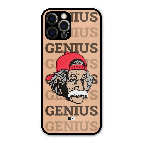 Genious Scientist Metal Back Case for iPhone 12 Pro Max