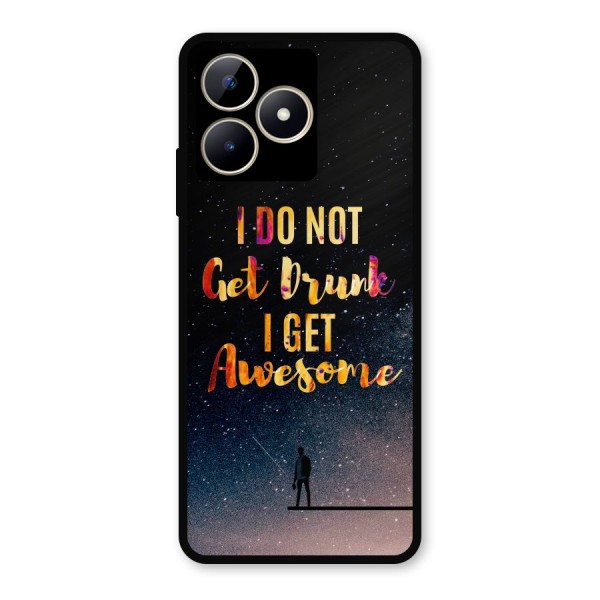 Get Awesome Metal Back Case for Realme C53