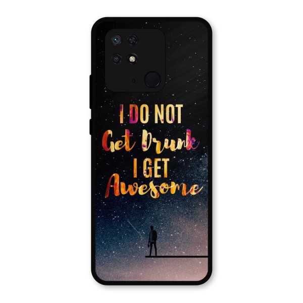 Get Awesome Metal Back Case for Redmi 10 Power