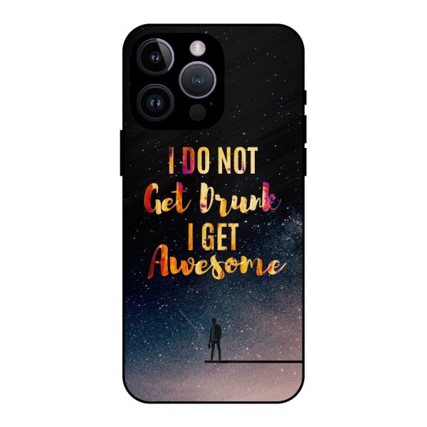 Get Awesome Metal Back Case for iPhone 14 Pro Max