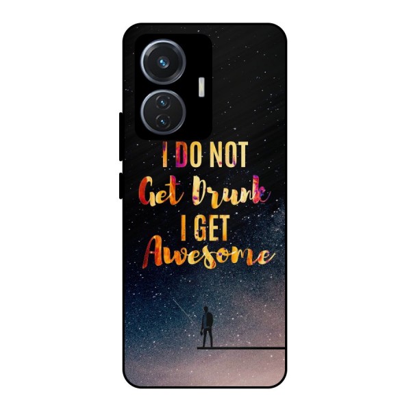 Get Awesome Metal Back Case for iQOO Z6 44W