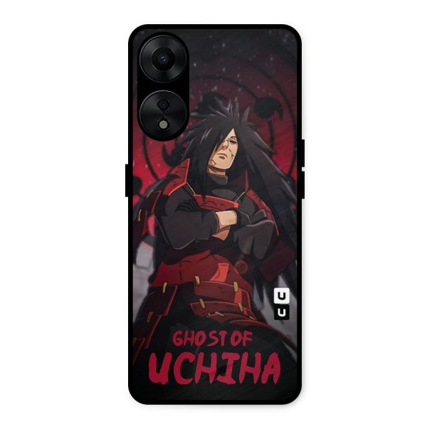 Ghost Of Uchiha Metal Back Case for Oppo A78 5G