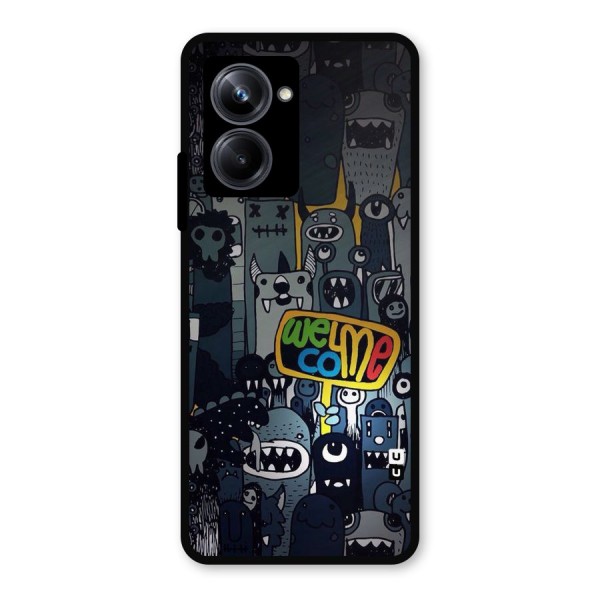 Ghost Welcome Metal Back Case for Realme 10 Pro