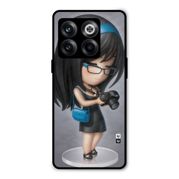 Girl With Camera Metal Back Case for OnePlus 10T