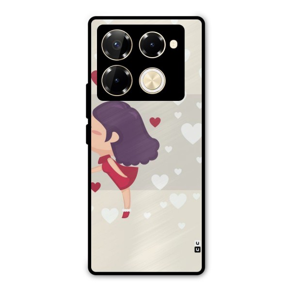 Girl in Love Metal Back Case for Infinix Note 40 Pro Plus