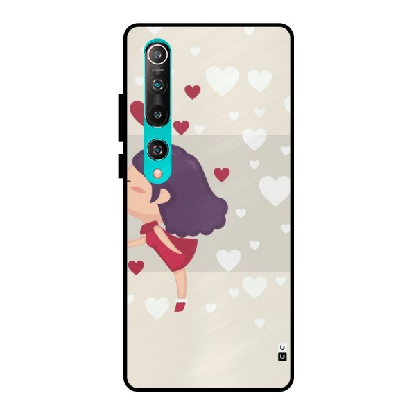 Girl in Love Metal Back Case for Mi 10