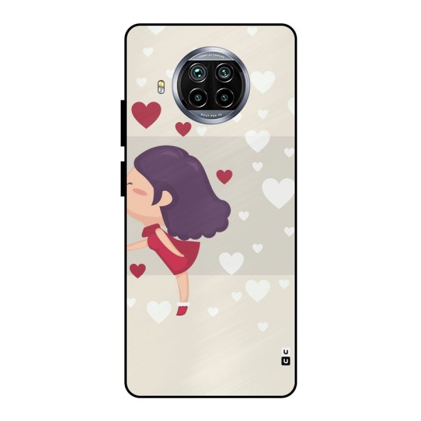 Girl in Love Metal Back Case for Mi 10i