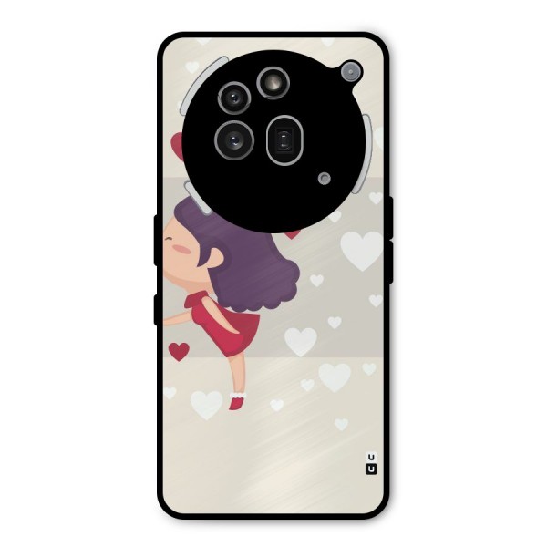 Girl in Love Metal Back Case for Nothing Phone 3a Pro