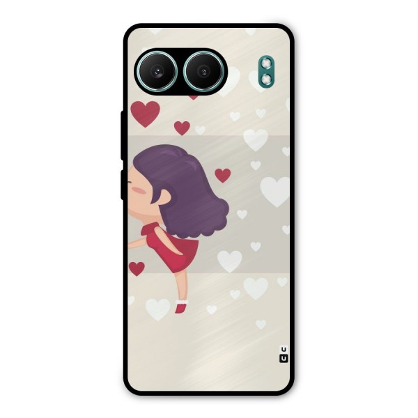 Girl in Love Metal Back Case for OnePlus Nord 4