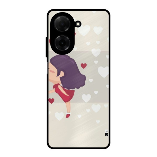 Girl in Love Metal Back Case for Poco C71