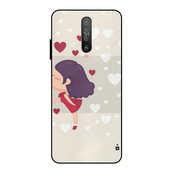 Girl in Love Metal Back Case for Poco X2