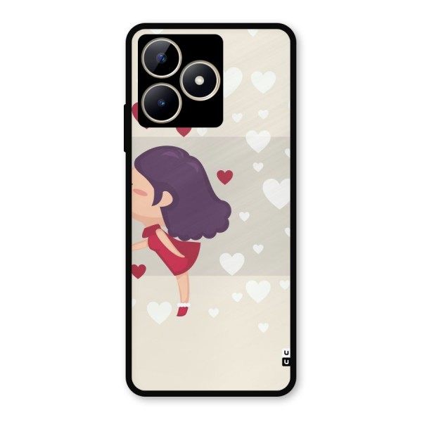 Girl in Love Metal Back Case for Realme C53