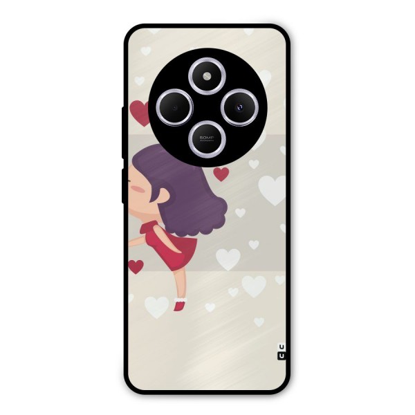 Girl in Love Metal Back Case for Redmi A4