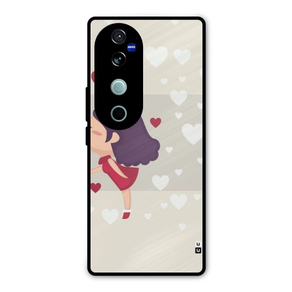 Girl in Love Metal Back Case for Vivo V40 Pro