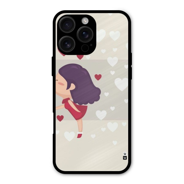 Girl in Love Metal Back Case for iPhone 16 Pro Max