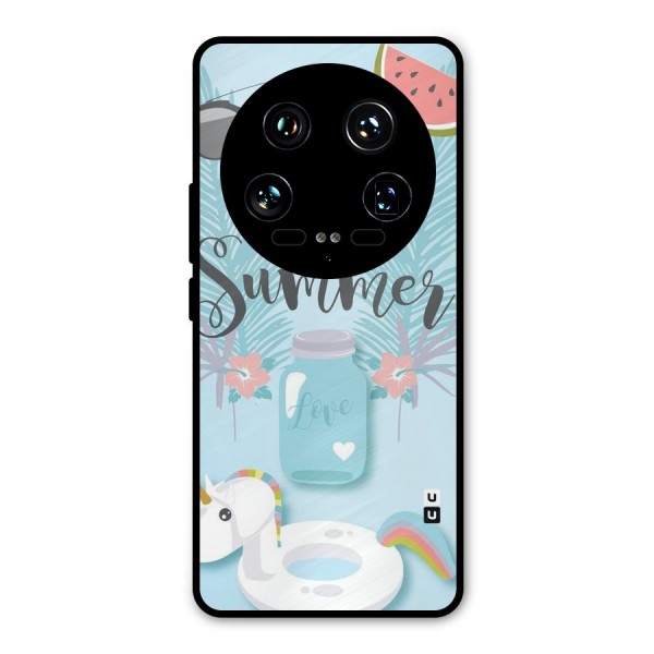 Girls Summer Metal Back Case for Xiaomi 14 Ultra