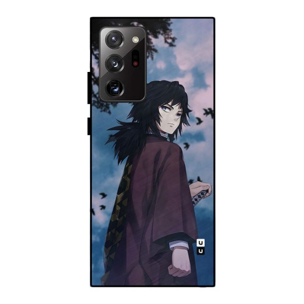 Giyu Tomioka Waiting Metal Back Case for Galaxy Note 20 Ultra