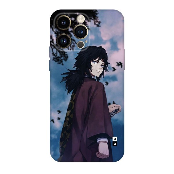 Giyu Tomioka Waiting Original Polycarbonate Back Case for iPhone 14 Pro Max