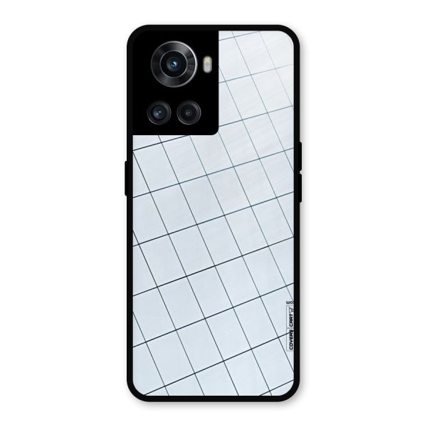 Glass Square Wall Metal Back Case for OnePlus 10R