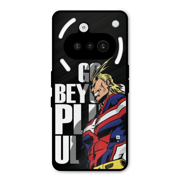 Go Beyond Metal Back Case for Nothing Phone 3a
