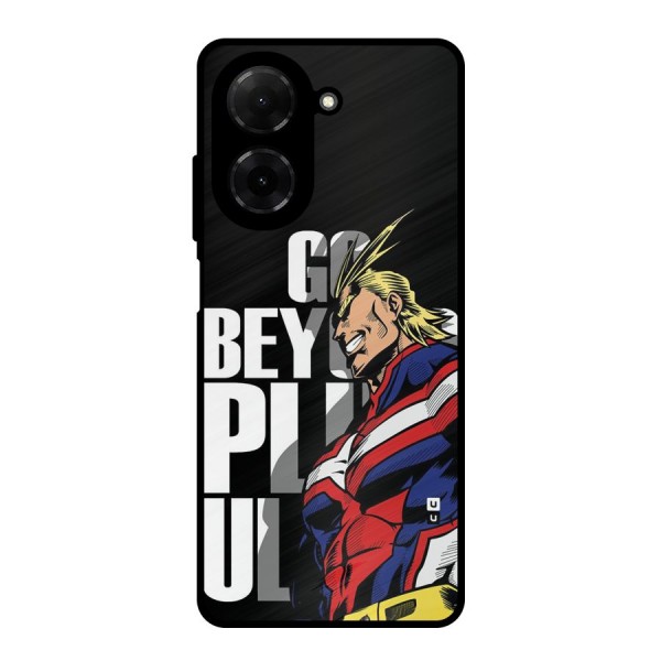 Go Beyond Metal Back Case for Redmi A5 4G