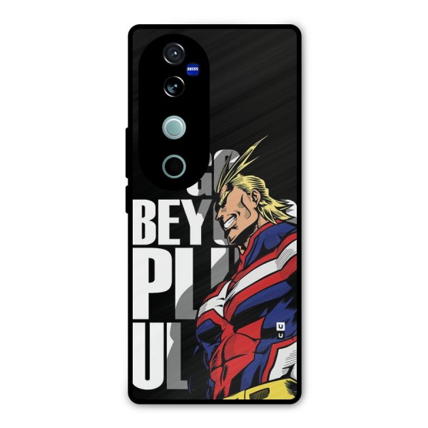 Go Beyond Metal Back Case for Vivo V40