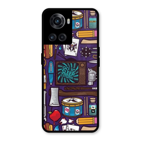 Go To Sleep Metal Back Case for OnePlus 10R