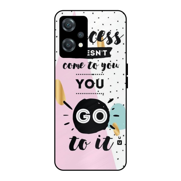 Go To Success Metal Back Case for OnePlus Nord CE 2 Lite 5G