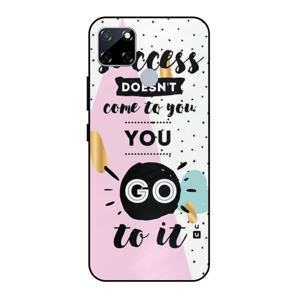 Go To Success Metal Back Case for Realme Narzo 30A