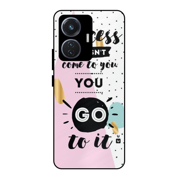 Go To Success Metal Back Case for iQOO Z6 44W