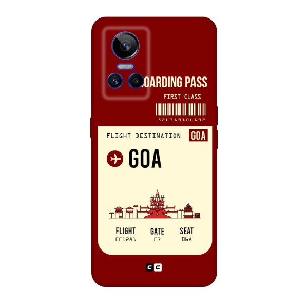 Goa Boarding Pass Original Polycarbonate Back Case for Realme GT Neo 3