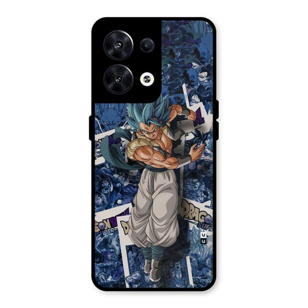 Gogeta Stance Metal Back Case for Oppo Reno8 5G