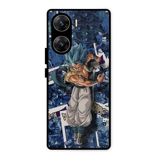 Gogeta Stance Metal Back Case for Vivo V29e