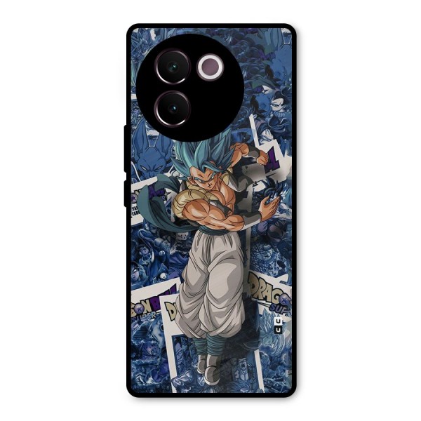 Gogeta Stance Metal Back Case for Vivo V30e